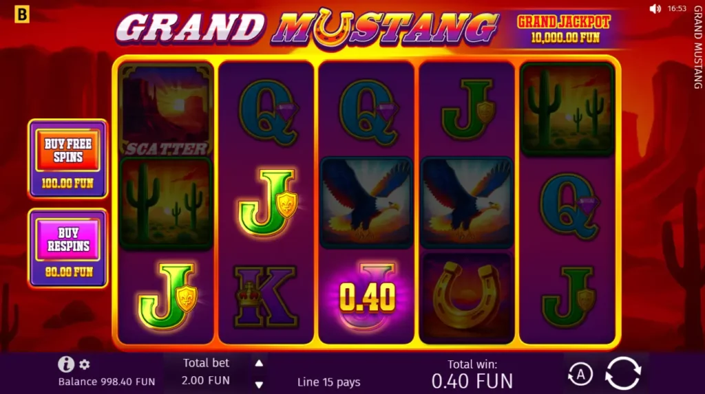 Grand Mustang at Win Beast