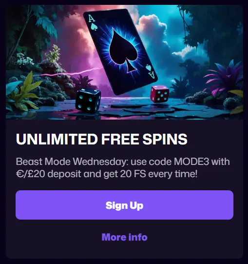 Unlimited Free Spins
